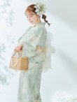画像19: 【即日発送】アイシーミントフラワー浴衣 OBI-siwa-200-kj-13-OW / HIMO-900-yn-5-IV / HEKO-800-sb-5-WH / YA-1082-kj-MI / GETA-01-kj-4-MI /  [YMT] (19)