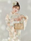 画像3: 【即日発送】アイシーミントフラワー浴衣 OBI-siwa-200-kj-13-OW / HIMO-900-yn-5-IV / HEKO-800-sb-5-WH / YA-1082-kj-MI / GETA-01-kj-4-MI/  [YMT] (3)