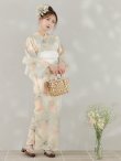 画像5: 【即日発送】アイシーミントフラワー浴衣 OBI-siwa-200-kj-13-OW / HIMO-900-yn-5-IV / HEKO-800-sb-5-WH / YA-1082-kj-MI / GETA-01-kj-4-MI/  [YMT] (5)