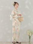 画像7: 【即日発送】アイシーミントフラワー浴衣 OBI-siwa-200-kj-13-OW / HIMO-900-yn-5-IV / HEKO-800-sb-5-WH / YA-1082-kj-MI / GETA-01-kj-4-MI/  [YMT] (7)