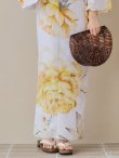 画像22: 【即日発送】アンニュイイエローフラワー浴衣 OBI-g-500-kj-5-MUS / HIMO-902-kj-2-MUS / HEKO-800-sb-5-WH / YA-577-kj-W / GETA-01-kj-3-IV /  [YMT] (22)