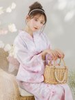 画像12: 【即日発送】ニュアンスピンクフラワー浴衣 OBI-siwa-200-kj-8-P / HIMO-903-kj-W / HEKO-800-sb-4-P / YA-1079-kj-3-W / GETA-01-kj-7-P/ [YMT] (12)