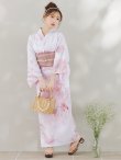 画像14: 【即日発送】ニュアンスピンクフラワー浴衣 OBI-siwa-200-kj-8-P / HIMO-903-kj-W / HEKO-800-sb-4-P / YA-1079-kj-3-W / GETA-01-kj-7-P/ [YMT] (14)