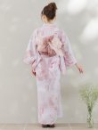 画像21: 【即日発送】ニュアンスピンクフラワー浴衣 OBI-siwa-200-kj-8-P / HIMO-903-kj-W / HEKO-800-sb-4-P / YA-1079-kj-3-W / GETA-01-kj-7-P/ [YMT] (21)