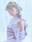 画像14: 【即日発送】アンティークパープルローズ浴衣 OBI-g-500-kj-3-PL / HIMO-902-kj-5-RosePK / HEKO-800-sb-5-WH / YA-73-kn-MVPL / YA-1081-kj-IV / GETA-01-kj-3-IV / [YMT] (14)