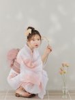 画像10: 【即日発送】ニュアンスピンクフラワー浴衣【浴衣３点セット 浴衣/帯/下駄】OBI-siwa-200-kj-8-P / HIMO-903-kj-W / HEKO-800-sb-4-P / YA-74-kn-LP / YA-1081-kj-IV / GETA-01-kj-7-P / [YMT] (10)