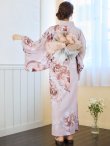 画像17: 【即日発送】くすみピンクアンティークフラワー浴衣 OBI-g-500-kj-7-GYGE / HIMO-900-yn-7-MOC / HEKO-800-sb-3-BR / YA-1079-kj-6-W / GETA-01-kj-7-P / [YMT] (17)