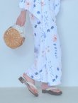 画像21: 【即日発送】ニュアンスフローラル浴衣【浴衣３点セット 浴衣/帯/下駄】OBI-g-500-kj-5-MUS / HIMO-900-yn-5-IV / HEKO-800-sb-3-BR / YA-953-kn-BL / YA-1081-kj-IV / GETA-01-kj-3-IV / [YMT] (21)