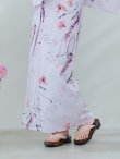 画像19: 【即日発送】【Riuコラボ】ボタニカルフラワーと蝶々の浴衣 OBI-lame-400-kj-4-DuP / HIMO-900-yn-5-IV / HEKO-800-sb-5-WH / YA-73-kn-MVPL / YA-953-kn-W / GETA-01-kj-7-P [yo/YMT] (19)
