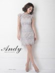 画像2: 【Andy ANDY Fashion Press 11 COLLECTION 07】フラワーレース/ シアー/ ハイネック/ 台形スカート/ ミニドレス/ キャバドレス[OF05] (2)