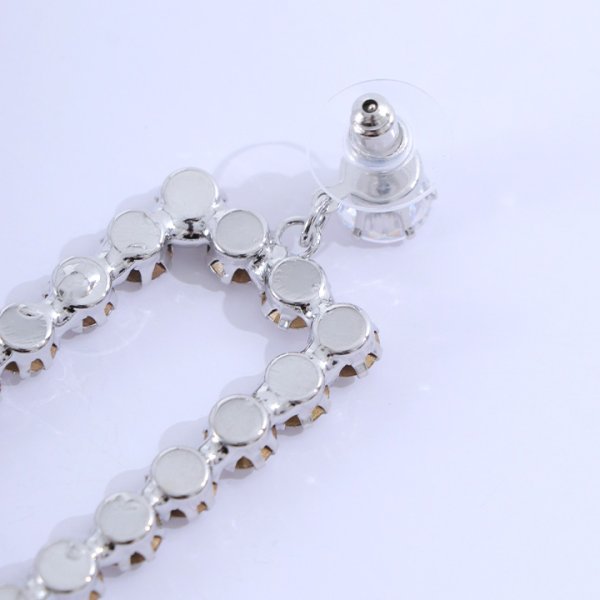 画像4: 【アクセサリー：ピアス】スクエアビジューストーンピアス【Fサイズ/1カラー】[OF02-U] (4)