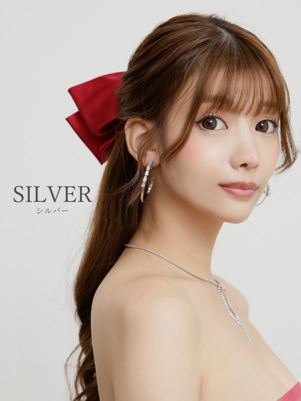 画像3: 【アクセサリー：ピアス】【ANGEL R/エンジェルアール】シンプルフープイヤリング[OF02] (3)