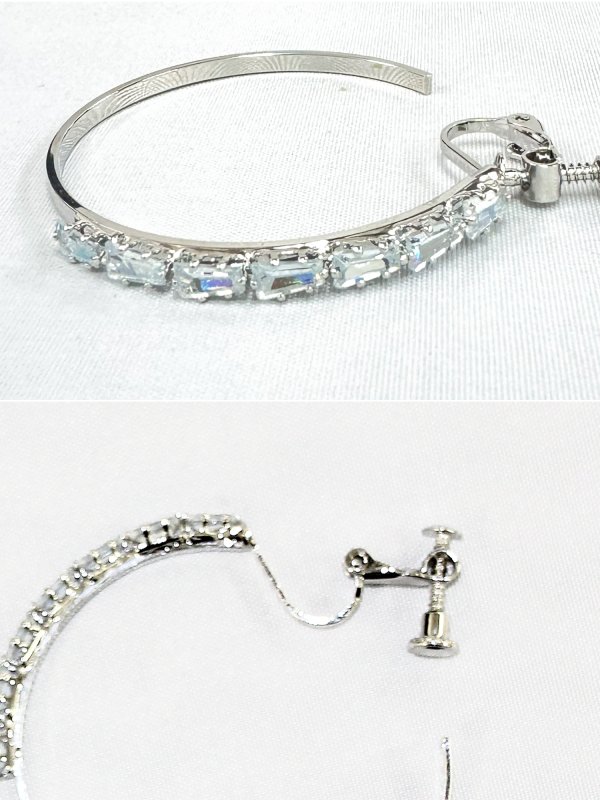 画像2: 【アクセサリー：ピアス】【ANGEL R/エンジェルアール】シンプルフープイヤリング[OF02] (2)