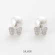画像3: 【アクセサリー：ピアス】バタフライ大粒パールピアス【1カラー】[OF02] (3)