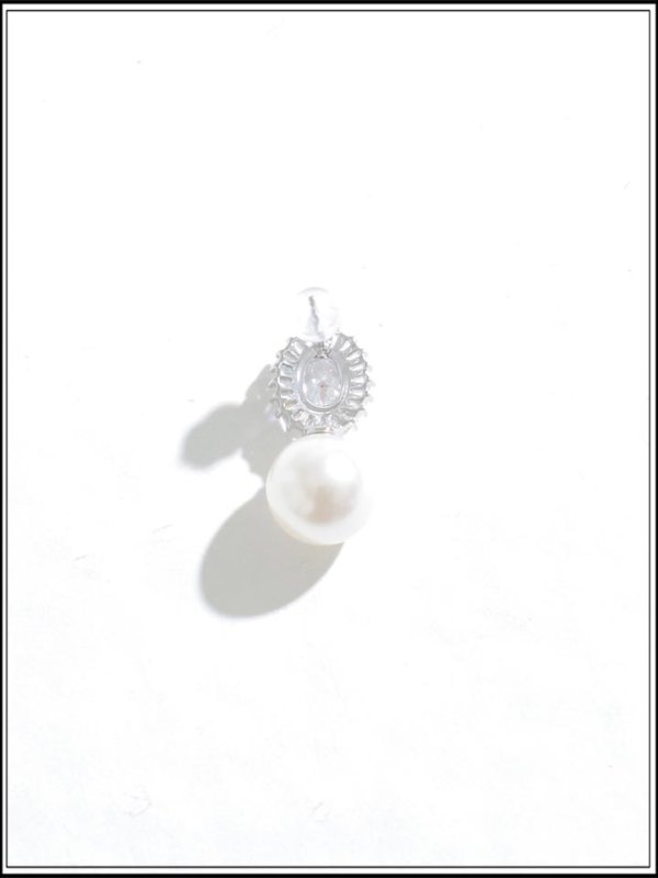 画像3: 【ピアス】ビジューパールピアス【Fサイズ/1カラー】[OF02] 【YN】 (3)