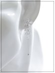 画像6: 【ピアス】フラワードロップビジューロングピアス【Fサイズ/2カラー】[OF02] (6)