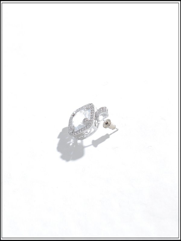 画像3: 【ピアス】スクエアビジューピアス【Fサイズ/1カラー】[OF02] (3)