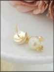 画像3: 【ピアス】ビジューバタフライ大粒パールピアス【Fサイズ/1カラー】[OF02] (3)