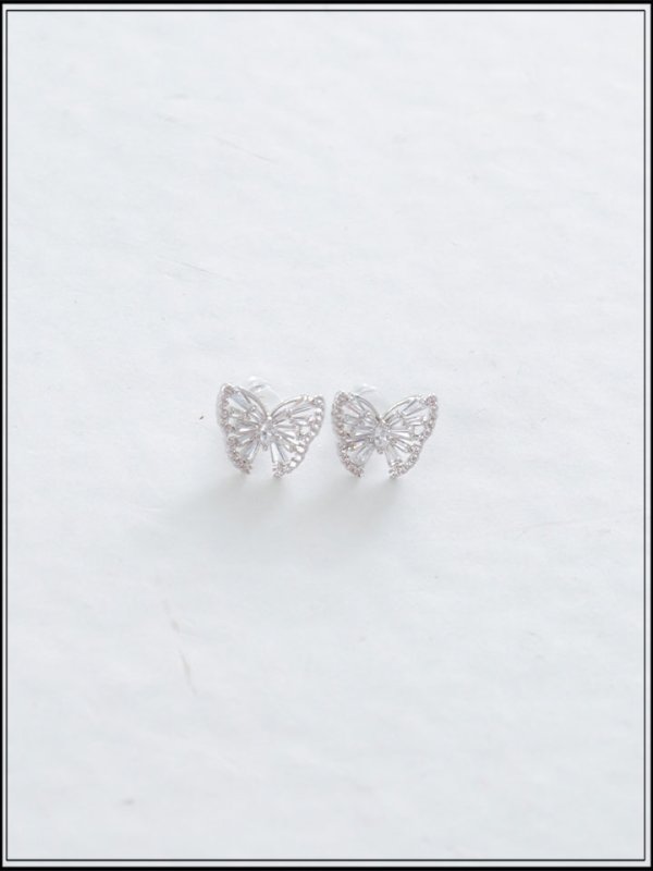 画像3: 【ピアス】バタフライビジューピアス【1カラー】[OF02] (3)