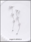 画像1: 【アクセサリー/ピアス】3連ビジューピアス【Fサイズ/1カラー】[OF02] 【YN】 (1)
