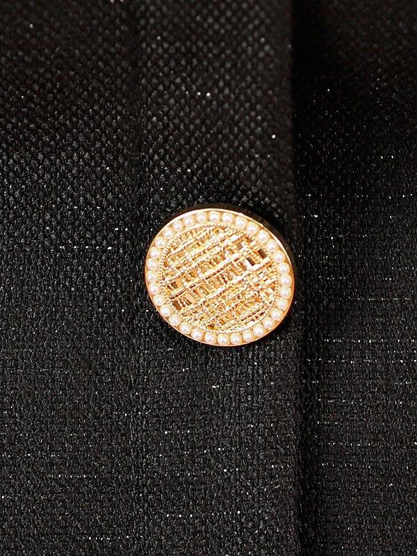 画像18: XSサイズあり【PURESS/ピュアレス】 ボタン/ リボン/ パイピング/ セパレート/ フレア/ マイクロミニドレス/ キャバドレス[OF5] (18)