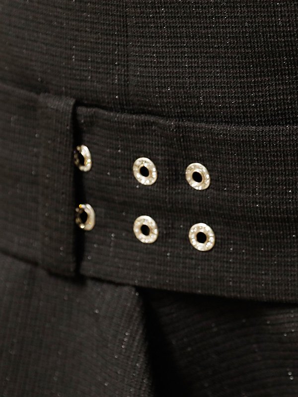 画像34: XSサイズあり【PURESS/ピュアレス】ビッグパールビジューバックル/ ツイード/ フリル/ マイクロミニ/ ミニドレス/ キャバドレス[OF5] (34)