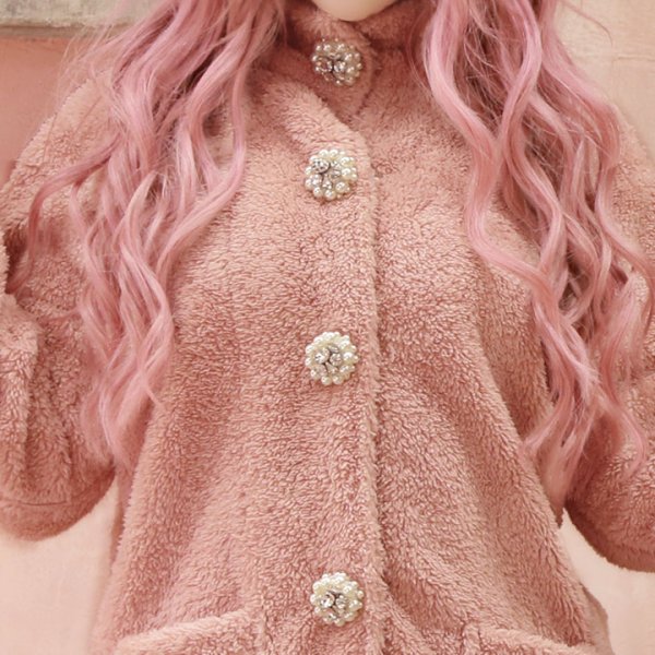 画像6: さくりなちゃんコラボふわもこベア【ハロウィンコスプレ4点セット】【Fサイズ/2カラー】[HC03] (6)