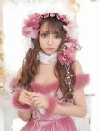 画像9: 【即日発送】桜井莉菜ちゃんコラボ☆ピンクリボンキャット/ハロウィン/サンタ/コスプレ【sugar nine サンタコス 5点セット】【S-Lサイズ/1カラー】[YMT] (9)