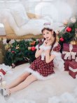 画像9: 【SALE!】【サンタコス 4点セット】【XS-Lサイズ/1カラー】ビジューフレアスカートサンタコスプレ[YMT] (9)