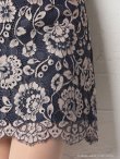 画像35: 【Andy ANDY Fashion Press 12 COLLECTION 07】フラワーレース/ ブローチ付き/ 半袖/ ハイネック/ タイト/ ミニドレス/ キャバドレス[OF05] (35)