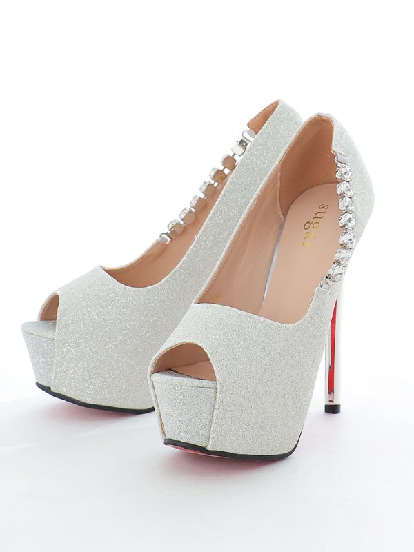 画像3: 【サンダル】サイドビジューグリッターサンダル【35-39サイズ/1カラー】[OF02] 【YN】 (3)