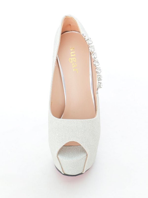 画像2: 【サンダル】サイドビジューグリッターサンダル【35-39サイズ/1カラー】[OF02] 【YN】 (2)