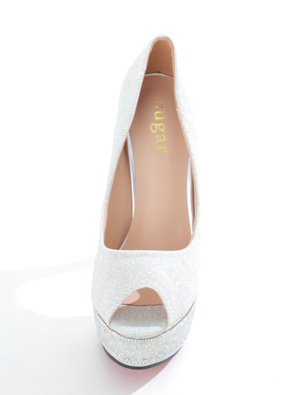 画像6: オーロラビジューグリッターサンダル【35-39サイズ/1カラー】[OF02] 【YN】 (6)