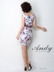 画像20: 【ANDY/アンディ】フラワープリント/ウエストリボン/アシメ/ウエストカット/キャバドレス[FB03] (20)