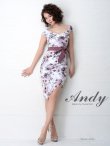 画像18: 【ANDY/アンディ】フラワープリント/ウエストリボン/アシメ/ウエストカット/キャバドレス[FB03] (18)