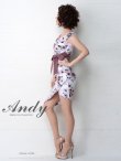 画像19: 【ANDY/アンディ】フラワープリント/ウエストリボン/アシメ/ウエストカット/キャバドレス[FB03] (19)