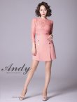 画像33: 【Andy ANDY Fashion Press 09 COLLECTION 05】フラワーレース/ ゴールドボタンデザイン/ 七分袖/ 長袖/ 袖あり/ プリーツ/ ミニドレス/ キャバドレス[OF05] (33)