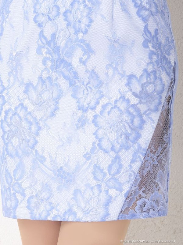 画像16: 【an/アン】レース/ リボン/ 立体フラワー/ タイト/ ミニドレス / キャバドレス[OF05] (16)