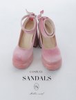 画像4: 【予約/10月中旬発送予定】1color/ 10cmヒール/ リボンモチーフ/ ハイヒール / パンプス/厚底 [OF02] (4)