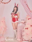 画像3: 【即日発送】セットアップバニーサンタ【sugar nine サンタコス 8点セット】【S-Lサイズ/2カラー】[YMT] (3)