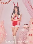 画像4: 【即日発送】セットアップバニーサンタ【sugar nine サンタコス 8点セット】【S-Lサイズ/2カラー】[YMT] (4)