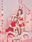 画像11: 【即日発送】ポンチョ付き2段フレアサンタ【sugar nine サンタコス 6点セット】【S-XLサイズ/1カラー】[YMT] (11)