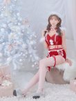 画像12: SALE!【sugar nine×マリームーンコラボ】【S-Mサイズ/3カラー】セットアップレースサンタコスプレ[YMT] (12)