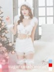 画像2: SALE!【sugar nine×マリームーンコラボ】【S-Mサイズ/3カラー】セットアップレースサンタコスプレ[YMT] (2)