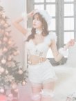 画像13: SALE!【sugar nine×マリームーンコラボ】【S-Mサイズ/3カラー】セットアップレースサンタコスプレ[YMT] (13)