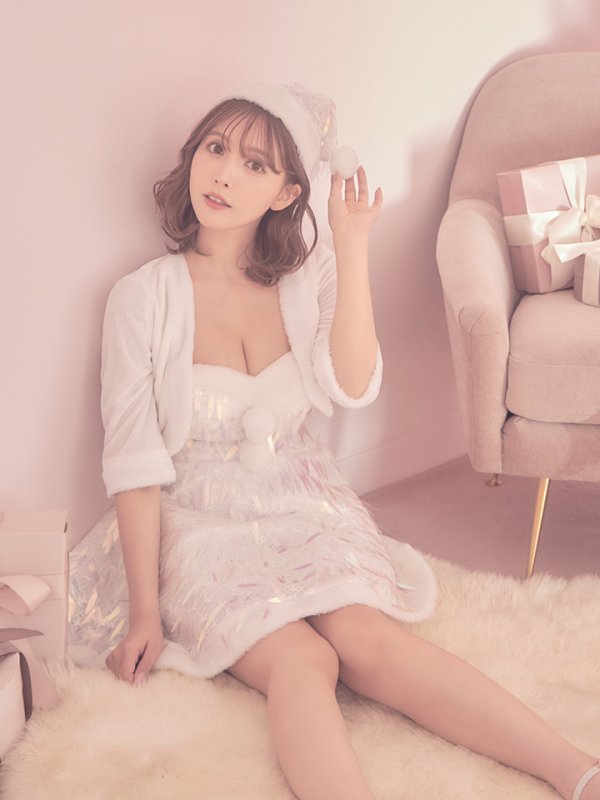 画像4: 【即日発送】【サンタ】２色から選べる！ サンタボレロ[YMT] (4)