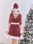 画像6: 【sugar nine サンタコス 6点セット】【S-XLサイズ/1カラー】総レースフレアサンタ[YMT] (6)