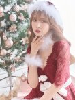 画像8: 【sugar nine サンタコス 6点セット】【S-XLサイズ/1カラー】総レースフレアサンタ[YMT] (8)