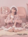 画像23: 【即日発送】【サンタコス 5点セット】【S-XLサイズ/3カラー】ポンチョ付きフレアサンタコスプレ[YMT] (23)