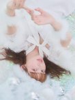 画像9: 【即日発送】【サンタコス 5点セット】【S-XLサイズ/3カラー】ポンチョ付きフレアサンタコスプレ[YMT] (9)